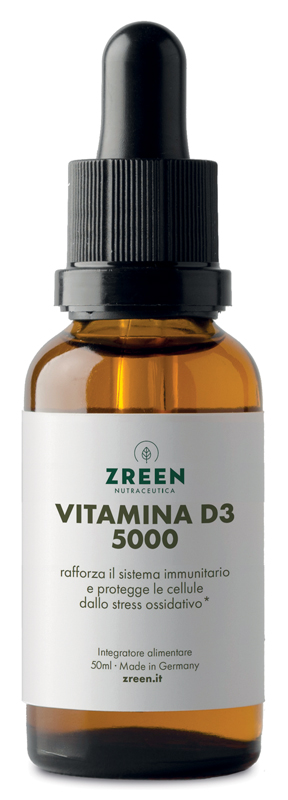 ZREEN VITAMINA D3 5000 50 ML - Farmacia De Pasquale