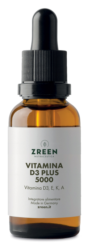 ZREEN VITAMINA D3 PLUS 5000 20 ML - Farmacia De Pasquale