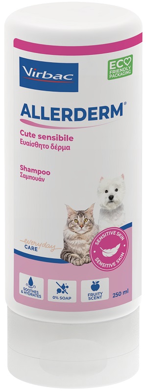 ALLERDERM SHAMPOO CUTE SENSIBILE 250 ML - Farmacia De Pasquale