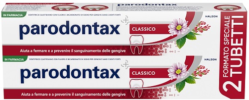 PARODONTAX BIPACK CLASSIC 2 X 75 ML - Farmacia De Pasquale