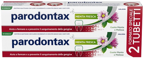 PARODONTAX BIPACK MENTA FRESCA 2 X 75 ML - Farmacia De Pasquale