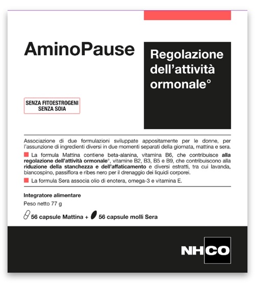 NHCO AMINOPAUSE 56 CAPSULE + 56 CAPSULE - Farmacia De Pasquale
