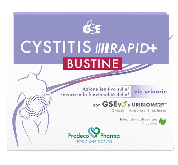 GSE CYSTITIS RAPID+ 10 BUSTINE - Farmacia De Pasquale