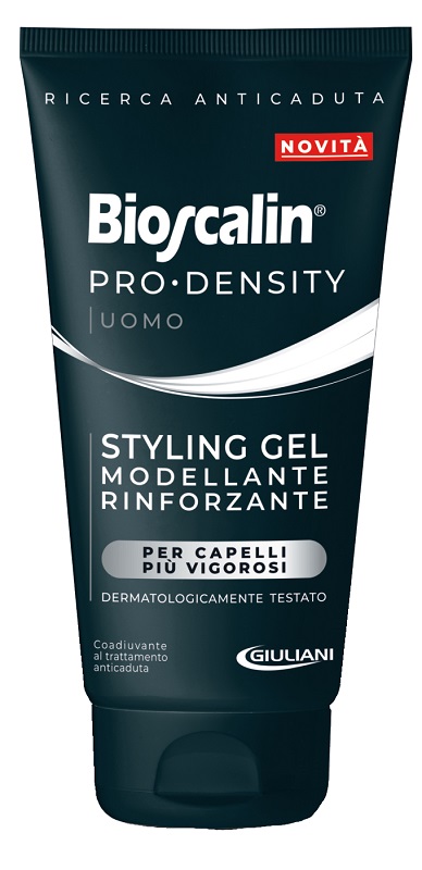 BIOSCALIN PRO DENSITY UOMO STYLING GEL MODELLANTE RINFORZANTE 150 ML - Farmacia De Pasquale