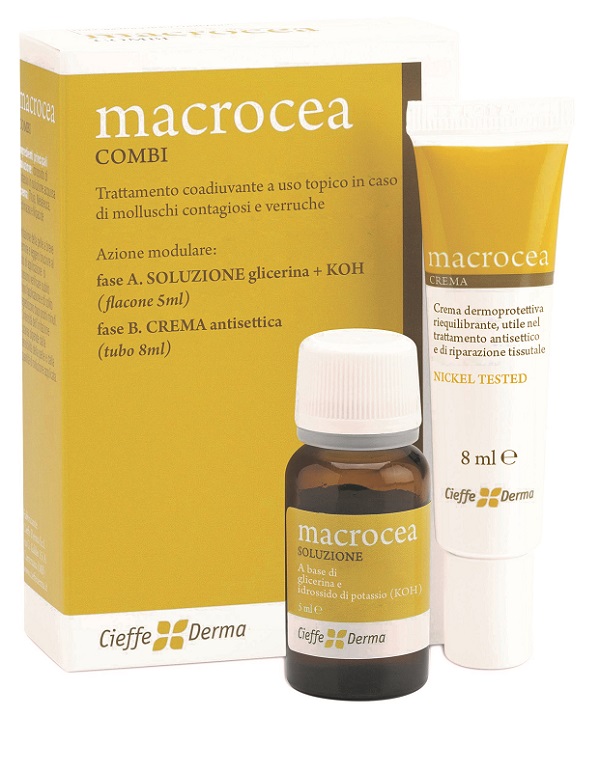 MACROCEA COMBI SOLUZIONE 5 ML + CREMA 8 ML - Farmacia De Pasquale