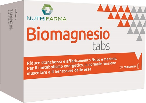 BIOMAGNESIO TABS 60 COMPRESSE - Farmacia De Pasquale