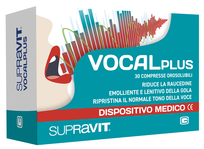 SUPRAVIT VOCALPLUS 30 COMPRESSE OROSOLUBILI - Farmacia De Pasquale