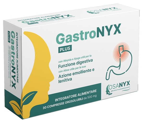 GASTRONYX PLUS 30 COMPRESSE OROSOLUBILI - Farmacia De Pasquale