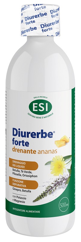 ESI DIURERBE FORTE DRENANTE ANANAS 500 ML - Farmacia De Pasquale