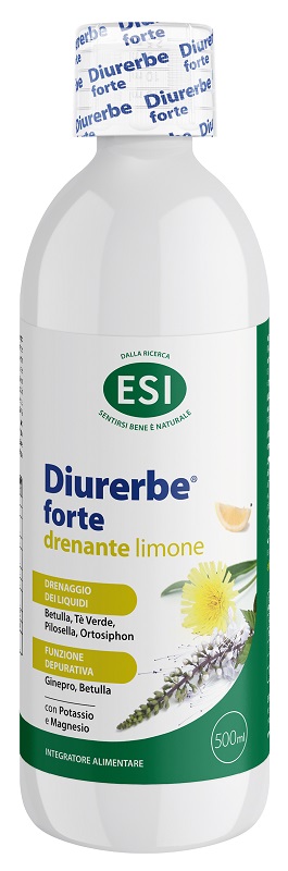 ESI DIURERBE FORTE DRENANTE LIMONE 500 ML - Farmacia De Pasquale