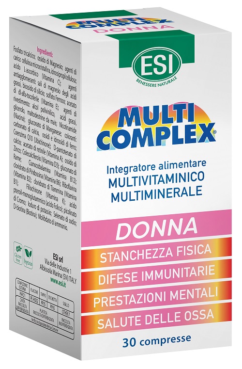 ESI MULTICOMPLEX DONNA 30 COMPRESSE - Farmacia De Pasquale