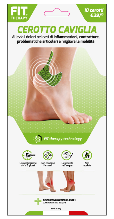 FIT THERAPY CEROTTO CAVIGLIA 10 PEZZI - Farmacia De Pasquale