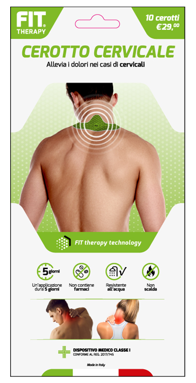 FIT THERAPY CEROTTO CERVICALE 10 PEZZI - Farmacia De Pasquale