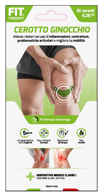 FIT THERAPY CEROTTO GINOCCHIO 10 PEZZI - Farmacia De Pasquale