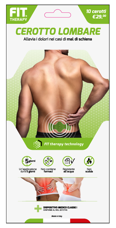 FIT THERAPY CEROTTO LOMBARE 10 PEZZI - Farmacia De Pasquale