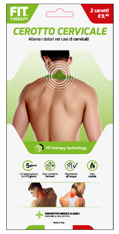 FIT THERAPY CEROTTO CERVICALE 2 PEZZI - Farmacia De Pasquale