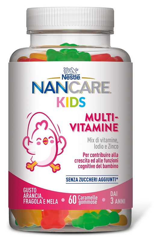 NANCARE KIDS MULTIVITAMINE 60 GUMMIES - Farmacia De Pasquale