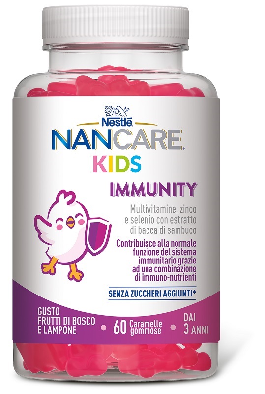 NANCARE KIDS IMMUNITY 60 GUMMIES - Farmacia De Pasquale
