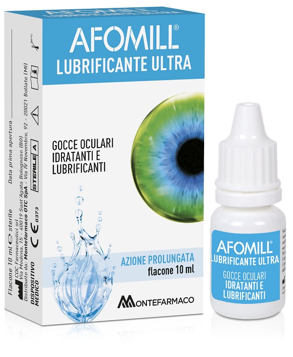 AFOMILL LUBRIFICANTE ULTRA GOCCE OCULARI 10 ML - Farmacia De Pasquale