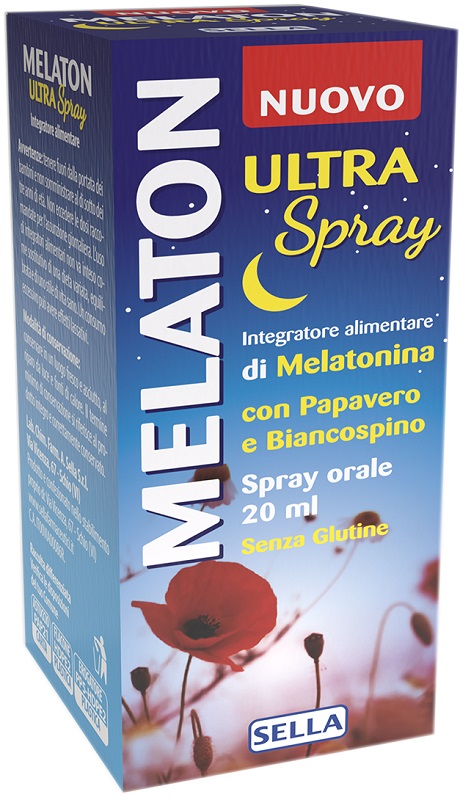 MELATON ULTRA SPRAY ORALE 20 ML - Farmacia De Pasquale