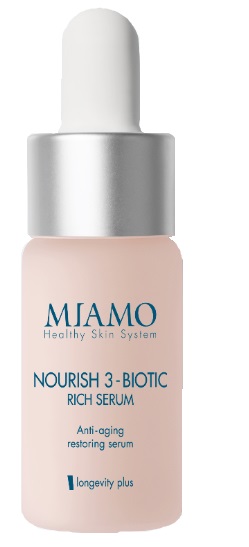 MIAMO MINI ICONS MIAMO LONGEVITY PLUS NOURISH 3 BIOTIC SERUM 10 ML - Farmacia De Pasquale