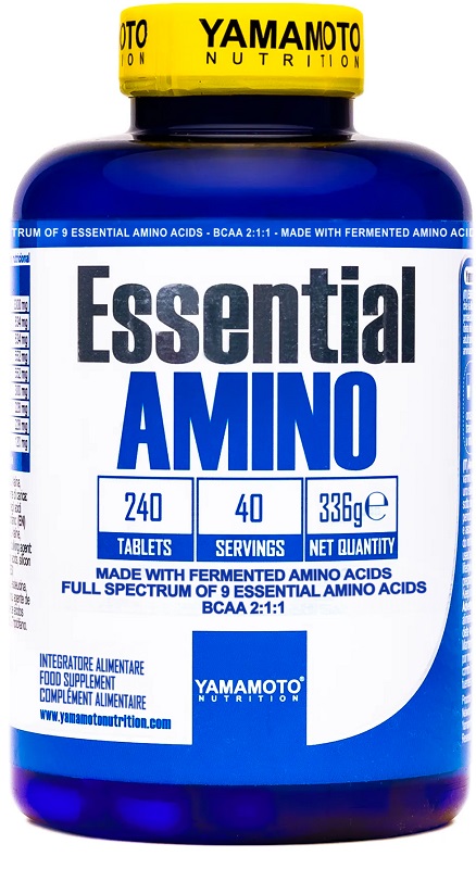 YAMAMOTO NUTRITION ESSENTIAL AMINO 240 COMPRESSE - Farmacia De Pasquale
