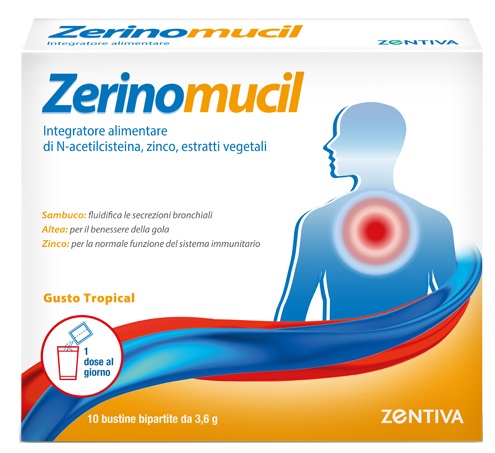 ZERINOMUCIL 10 BUSTINE 3,6 G - Farmacia De Pasquale