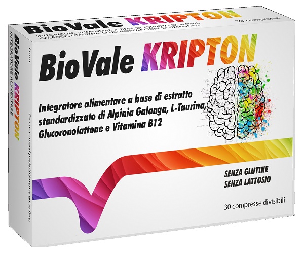 BIOVALE KRIPTON 30 COMPRESSE - Farmacia De Pasquale