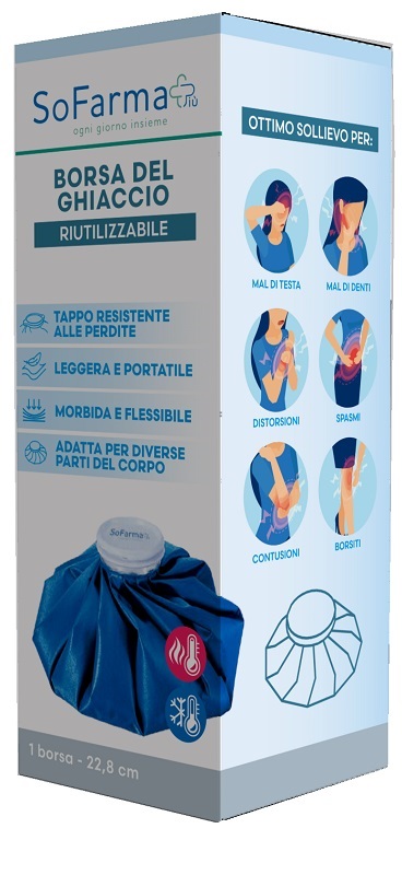 BORSA GHIACCIO SOFARMAPIU' - Farmacia De Pasquale