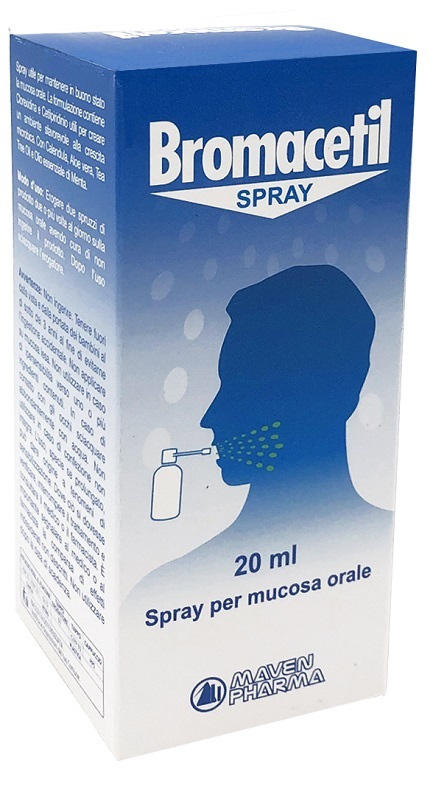 BROMACETIL SPRAY 20 ML - Farmacia De Pasquale