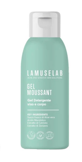 LAMUSELAB GEL MOUSSANT DETERGENTE VISO E CORPO 100 ML - Farmacia De Pasquale