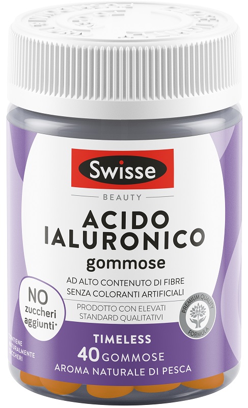 SWISSE ACIDO IALURONICO 40 GOMMOSE - Farmacia De Pasquale