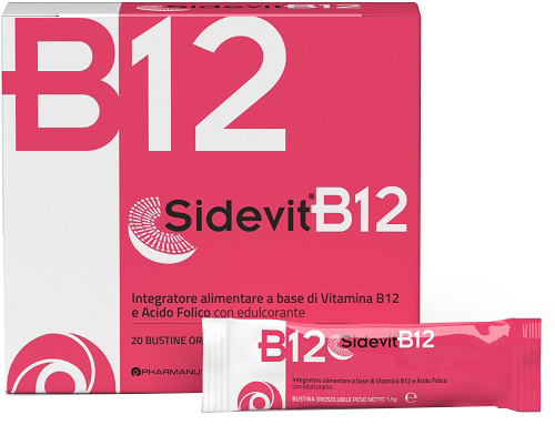 SIDEVIT B12 20 STICK - Farmacia De Pasquale