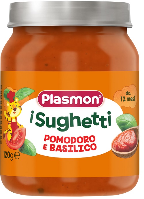PLASMON I SUGHETTI POMODORO E BASILICO 120 G - Farmacia De Pasquale