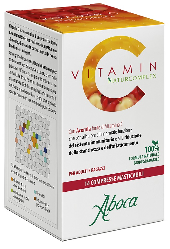 VITAMIN C NATURCOMPLEX 14 COMPRESSE - Farmacia De Pasquale