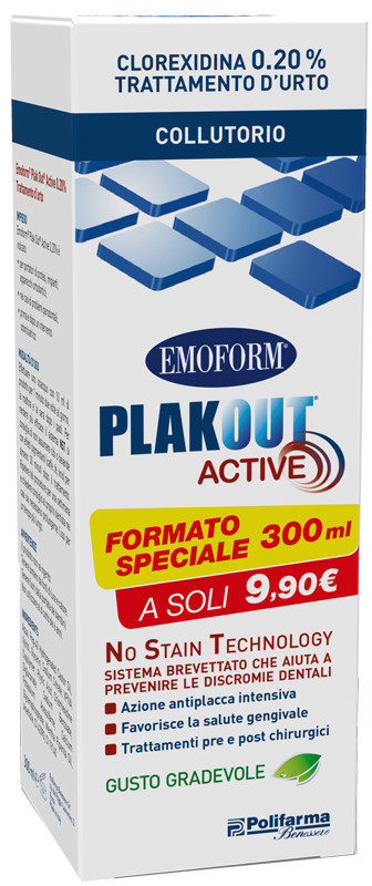 EMOFORM PLAK OUT 0,20% 300 ML - Farmacia De Pasquale