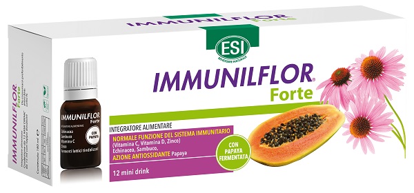 ESI IMMUNILFLOR MINI DRINK FORTE 12 MINI DRINK - Farmacia De Pasquale