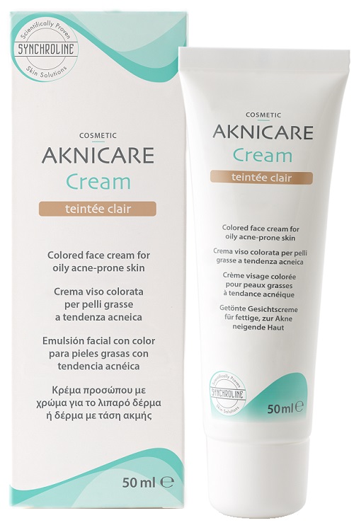 AKNICARE CREAM TEINTEE CLAIR 50 ML - Farmacia De Pasquale