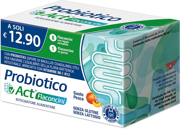 PROBIOTICO ACT 8 FLACONCINI - Farmacia De Pasquale