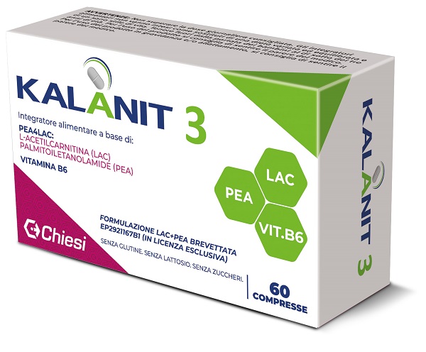 KALANIT 3 60 COMPRESSE DA 1475 MG SENZA GLUTINE, SENZA LATTOSIO, SENZA ZUCCHERI - Farmacia De Pasquale