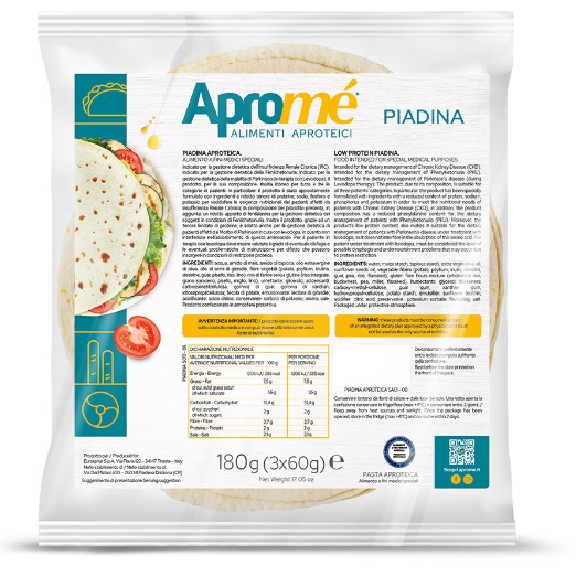 APROME' PIADINA 180 G - Farmacia De Pasquale