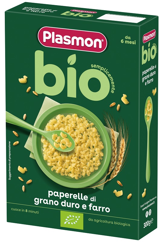PLASMON PASTINA BIO PAPERELLE 300 G - Farmacia De Pasquale