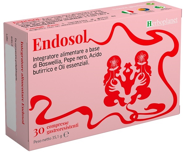 ENDOSOL 30 COMPRESSE GASTRORESISTENTI - Farmacia De Pasquale