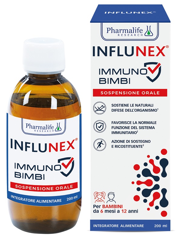INFLUNEX IMMUNO BIMBI 200 ML - Farmacia De Pasquale