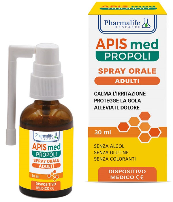 APIS MED PROPOLI SPRAY ORALE ADULTI 30 ML - Farmacia De Pasquale