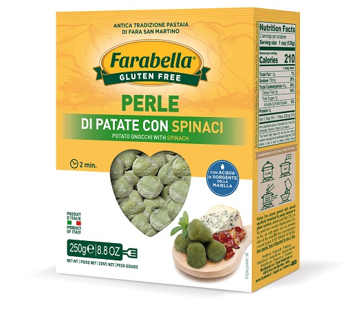 FARABELLA PERLE PATATE SPINACI 250 G - Farmacia De Pasquale