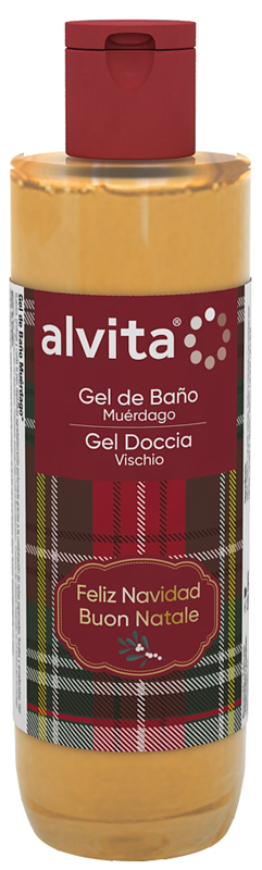 ALVITA GEL DOCCIA NATALE 2024 VISCHIO 250 ML - Farmacia De Pasquale