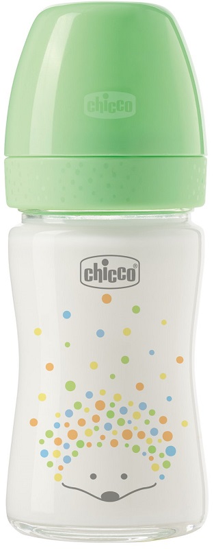 CHICCO BIBERON PERFECT GLASS UNISEX SILICONE DA 150 ML - Farmacia De Pasquale