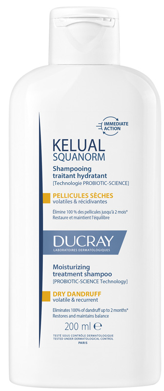 KELUAL SQUANORM SHAMPOO ANTI FORFORA SECCA 200 ML - Farmacia De Pasquale