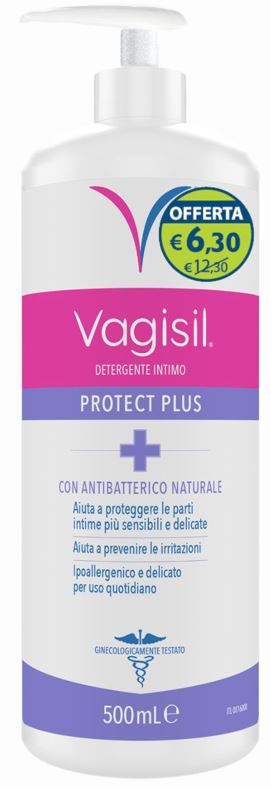 VAGISIL DETERGENTE PROTECT PLUS 500 ML OFFERTA SPECIALE - Farmacia De Pasquale